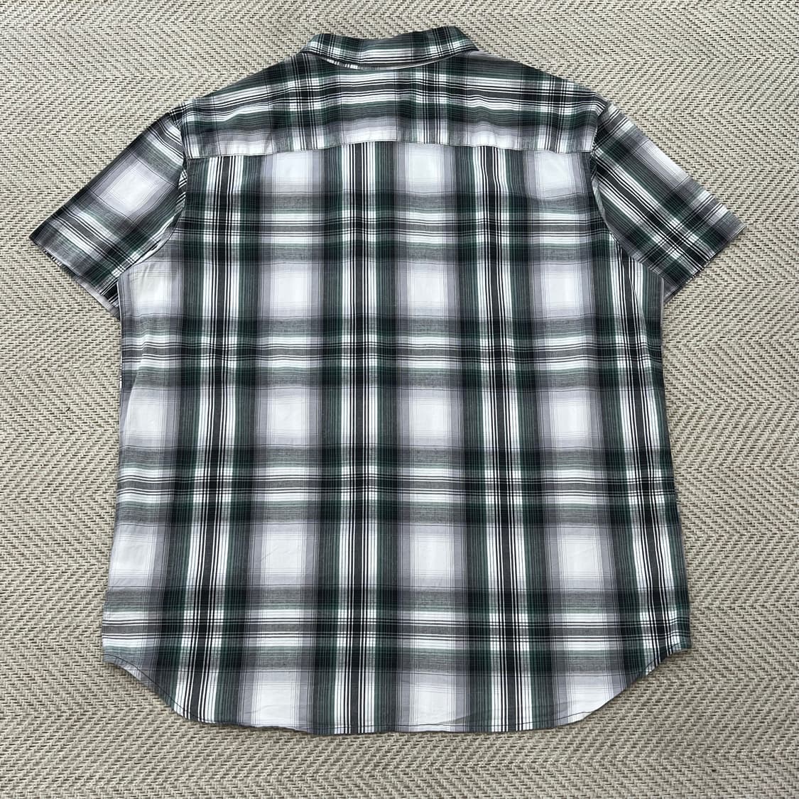 컬럼비아 체크 하프 셔츠 r3571 상품이미지2