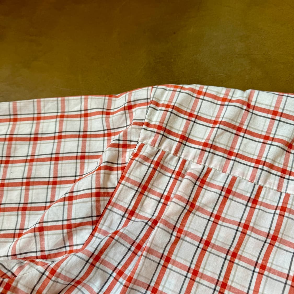랭글러 웨스턴  체크패턴 반팔셔츠 상품이미지6