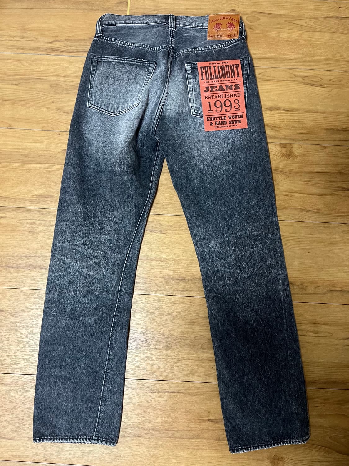 풀카운트 1101 다트포드 BK (30) 상품이미지2