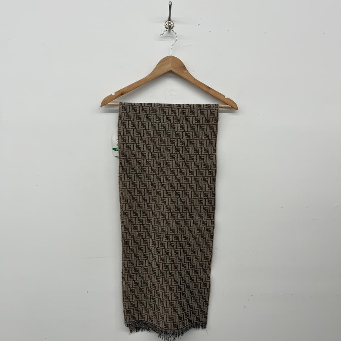 펜디 FF 로고 머플러 브라운 상품이미지1