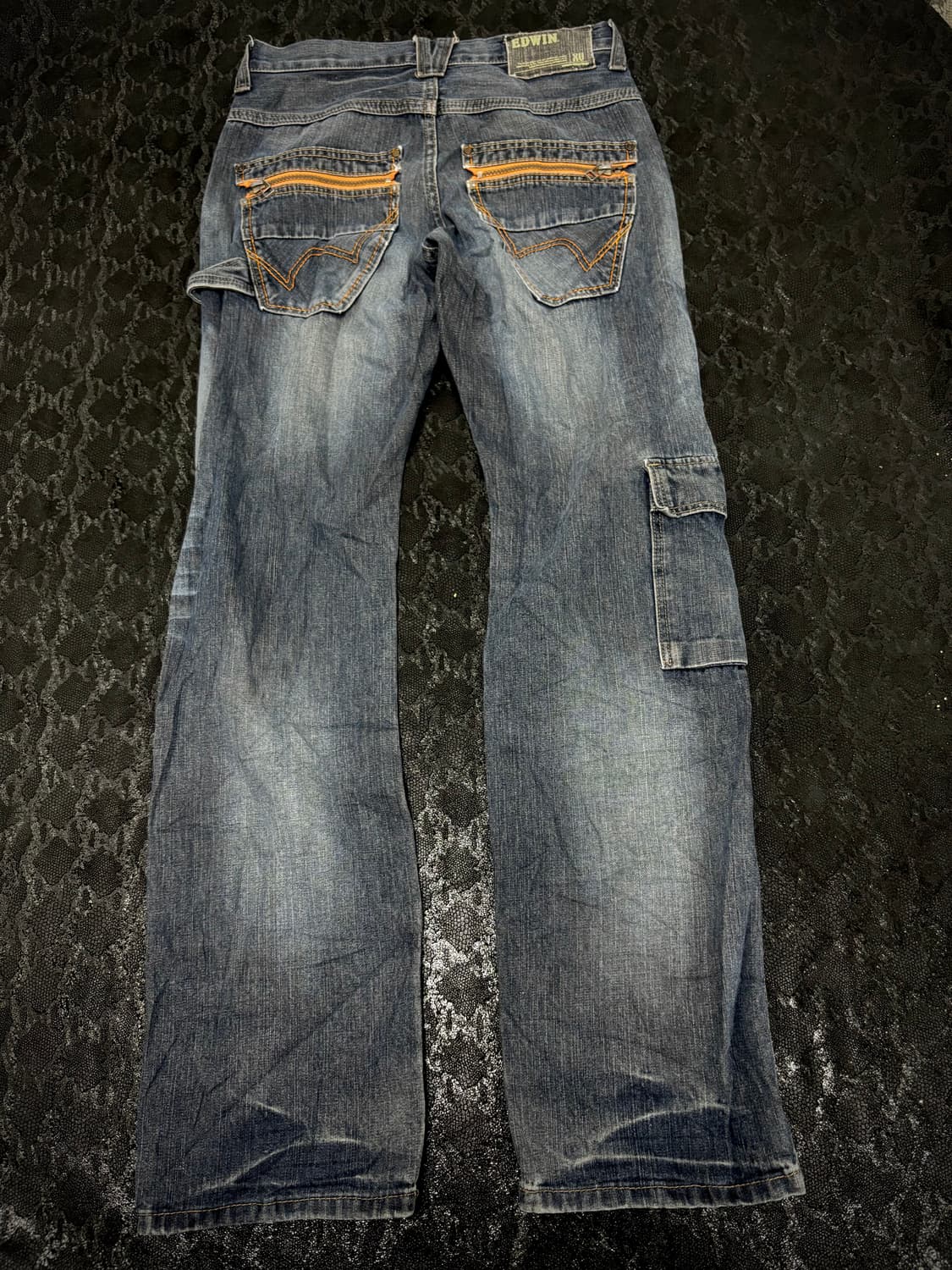 “EDWIN” Y2K Crack Washed pocket Detail P 상품이미지5