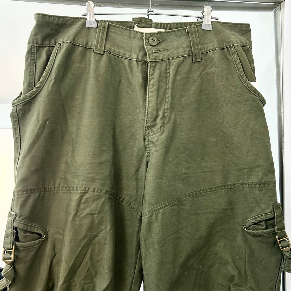 Hco1992 테크니컬 와이드 카고 팬츠 상품이미지6