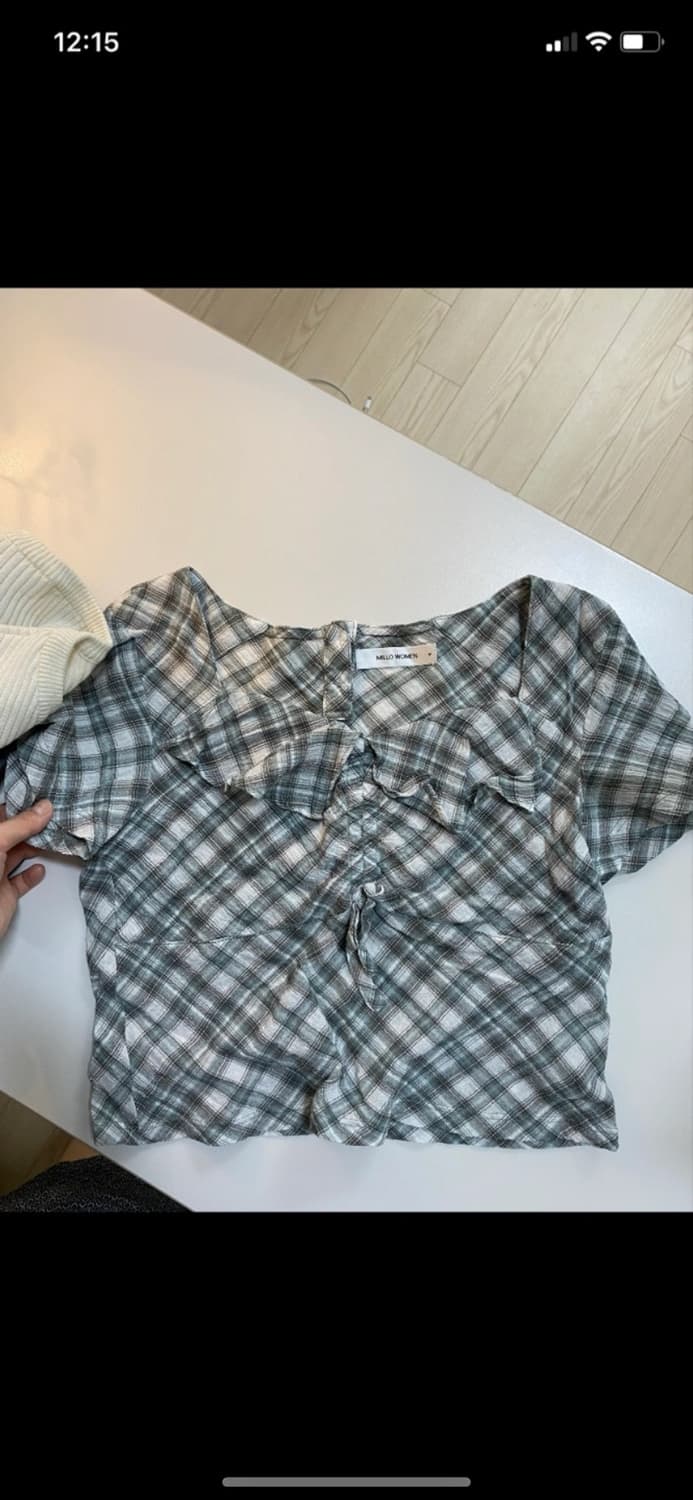 밀로우먼 버터 셔링 블라우스 상품이미지1