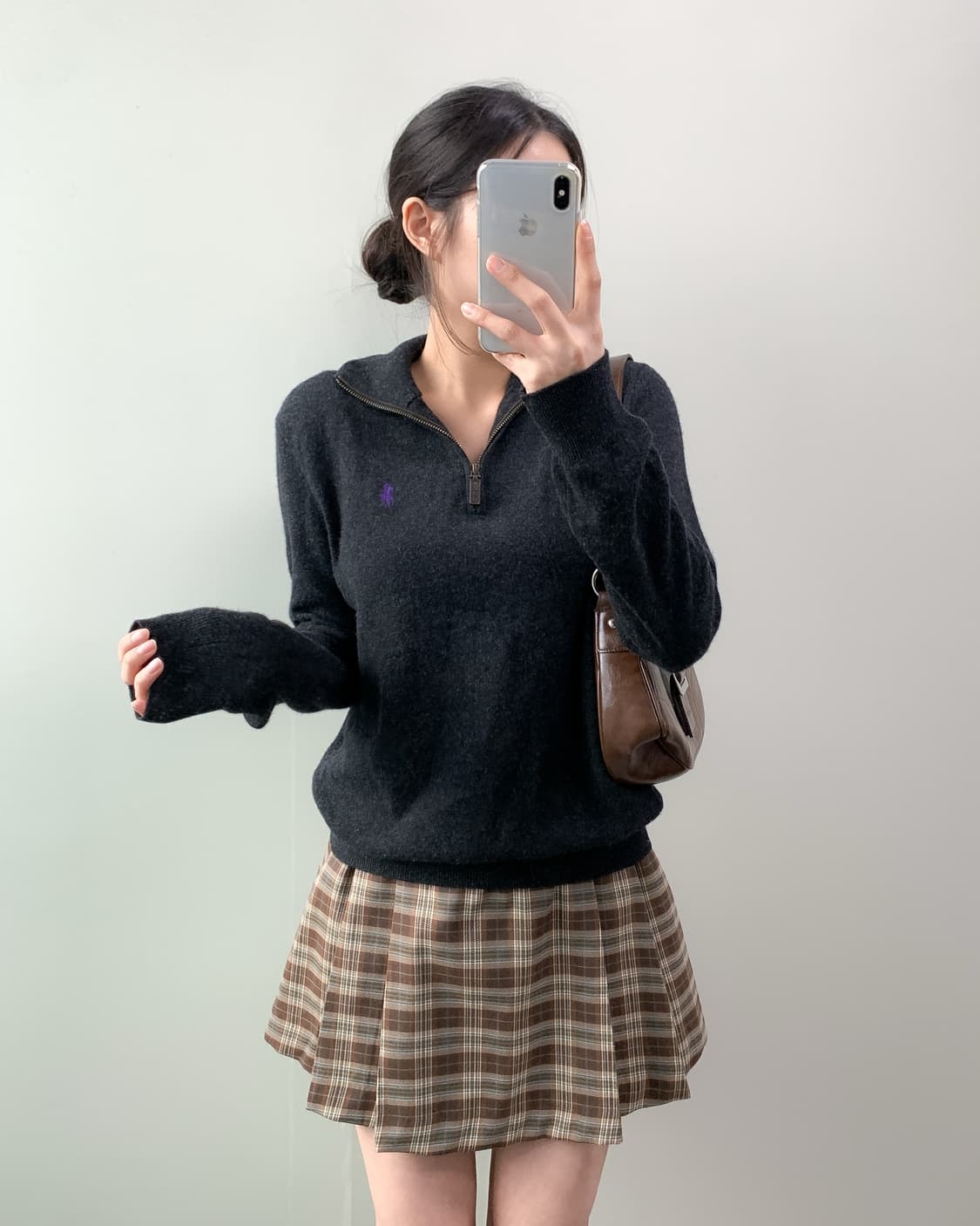 폴로 반집업 니트  상품이미지2