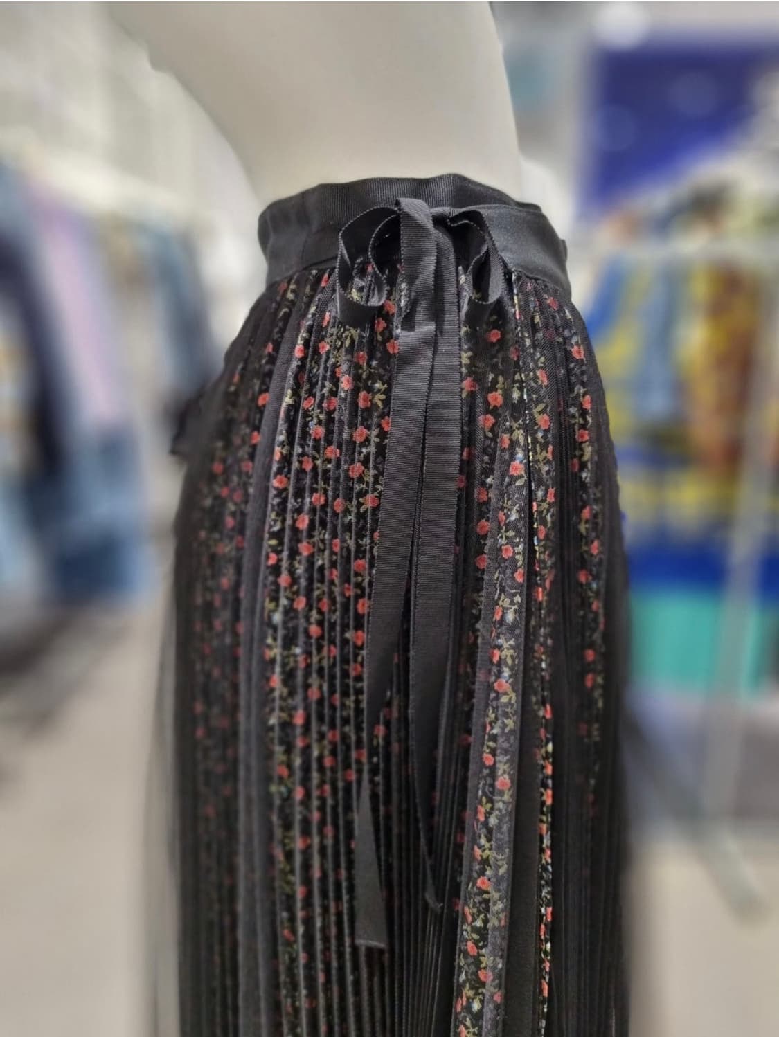 SJYP 매쉬 플로럴 캉캉 스커트 상품이미지2