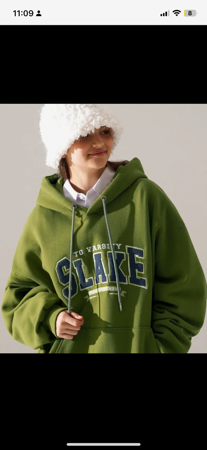 슬레이크 후드 올리브 상품이미지1