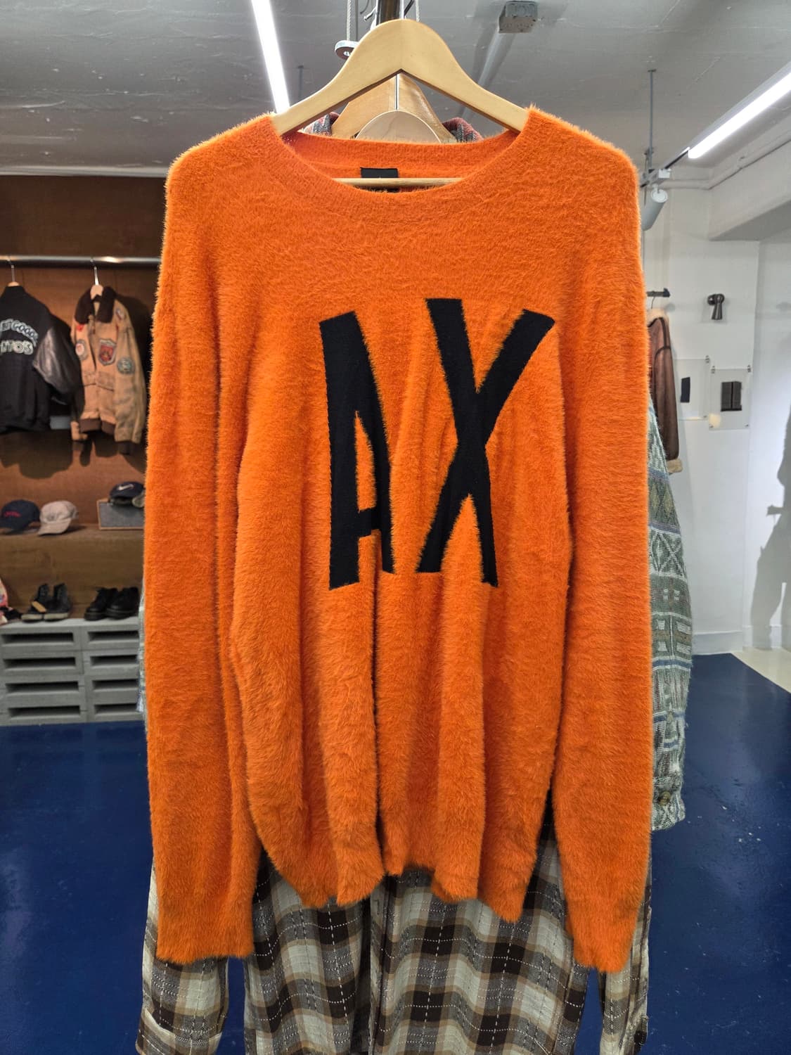 AlX 아르마니 익스체인지 오렌지 AX 니트 상품이미지4