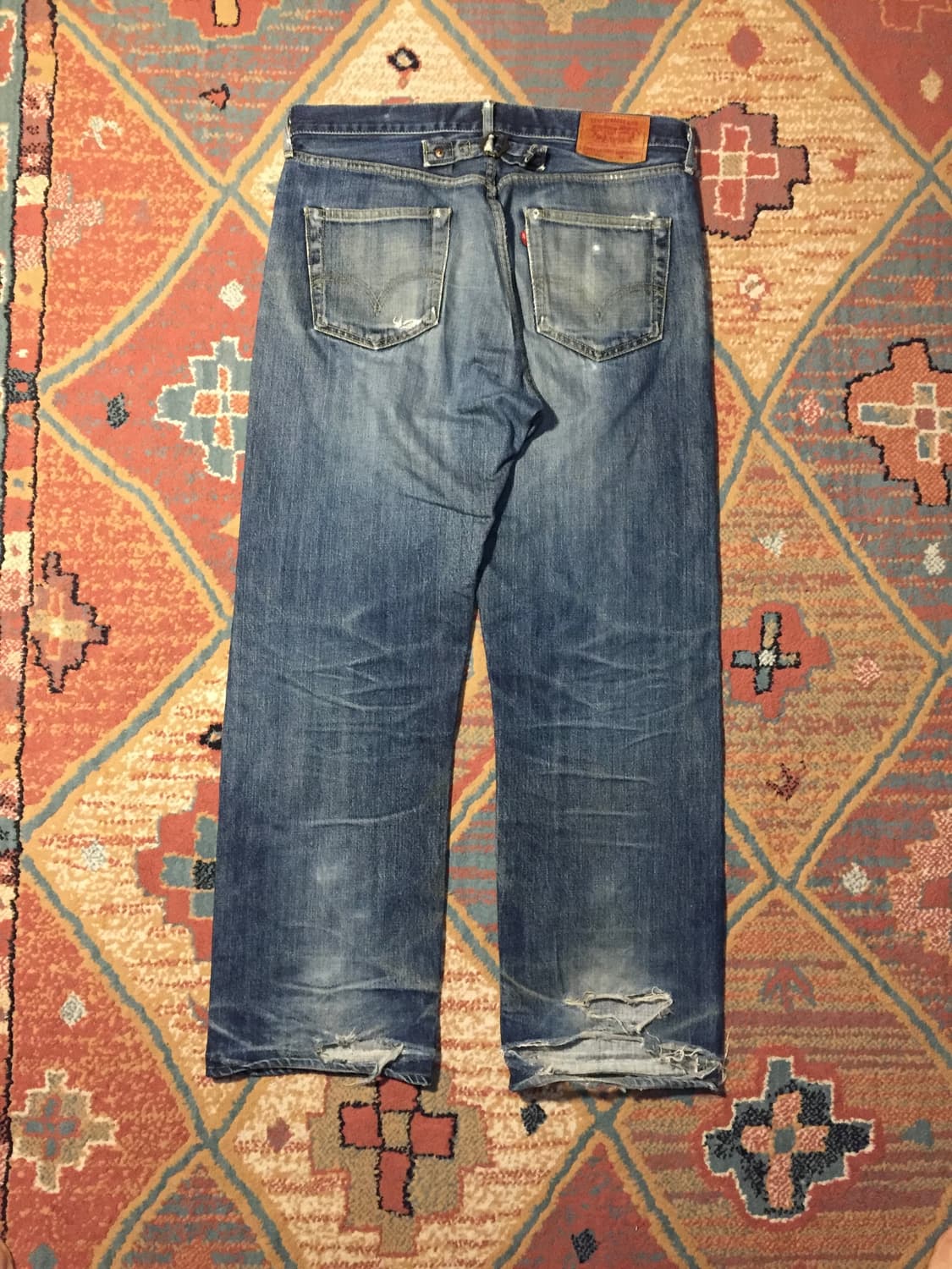 00s 리바이스 702xx 빅E 셀비지 데님 상품이미지4