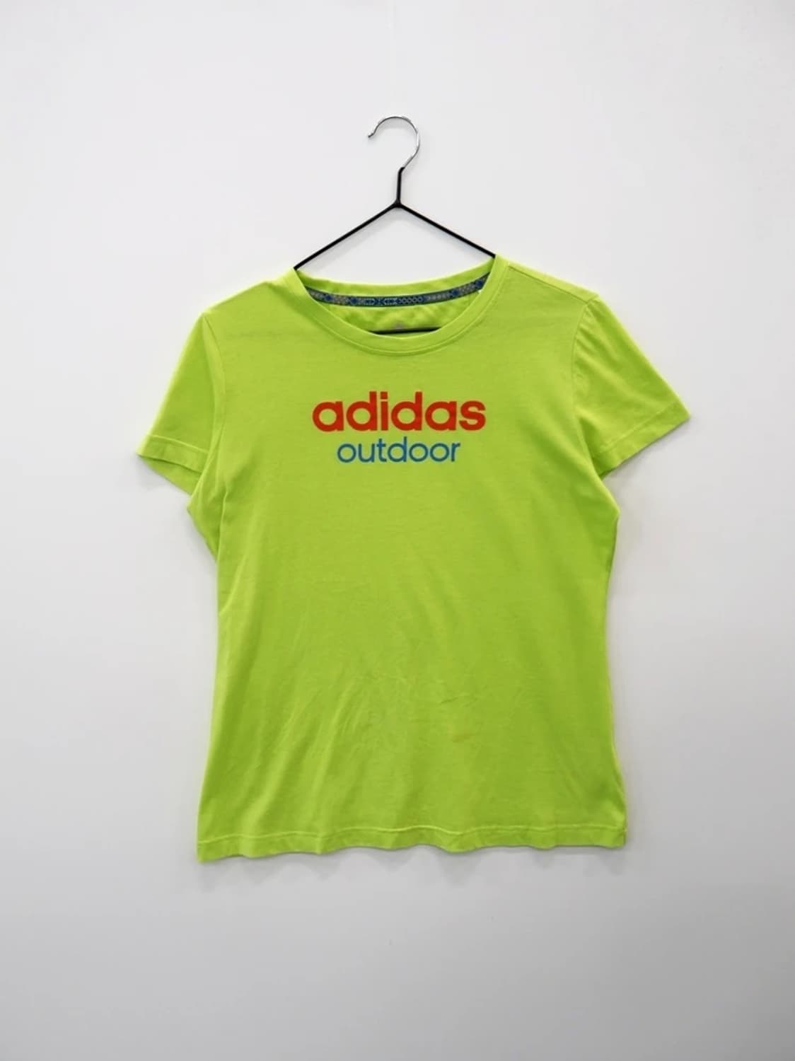 Adidas Outdoor Lime Logo Tee 상품이미지3