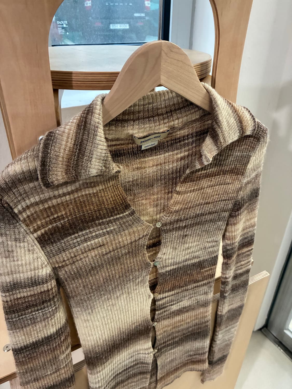 팔로마울 니트 가디건 상품이미지2