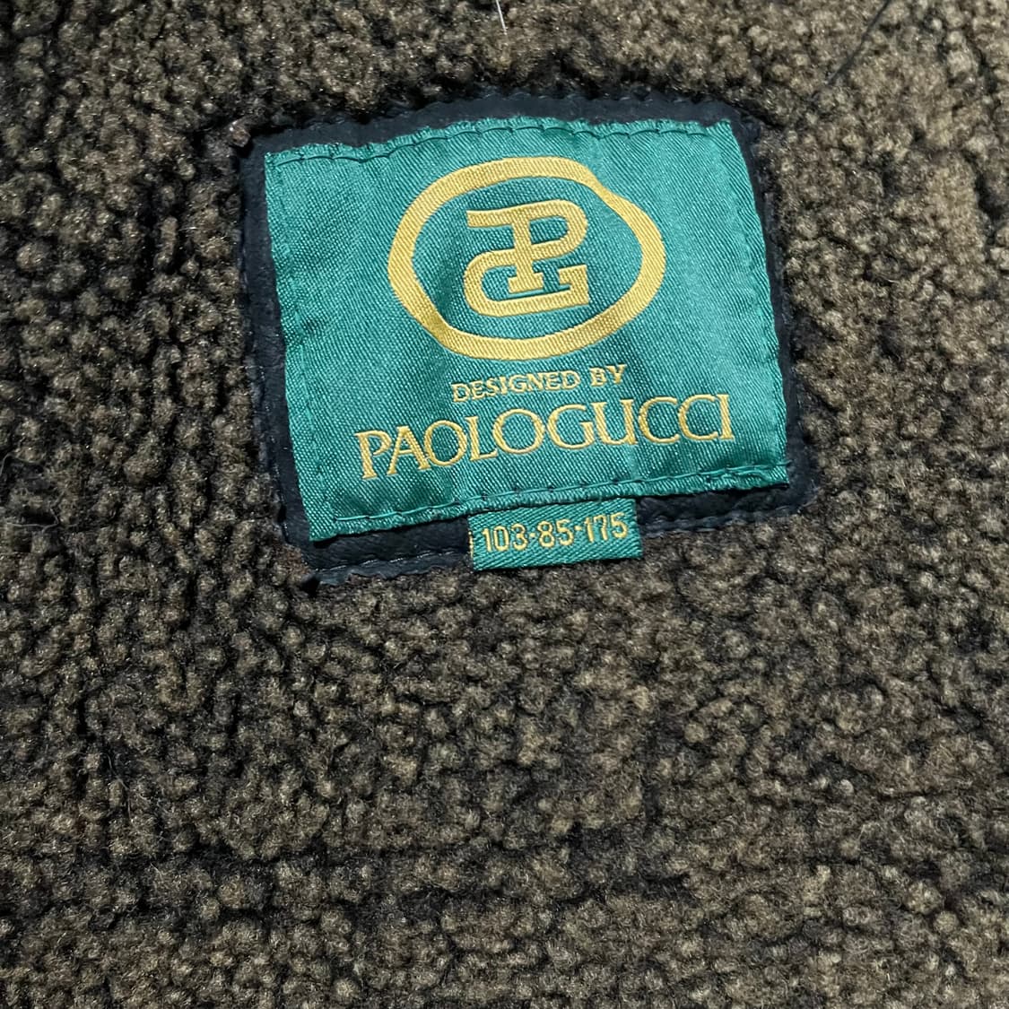 파올로구찌 양가죽 무스탕 코트 상품이미지4