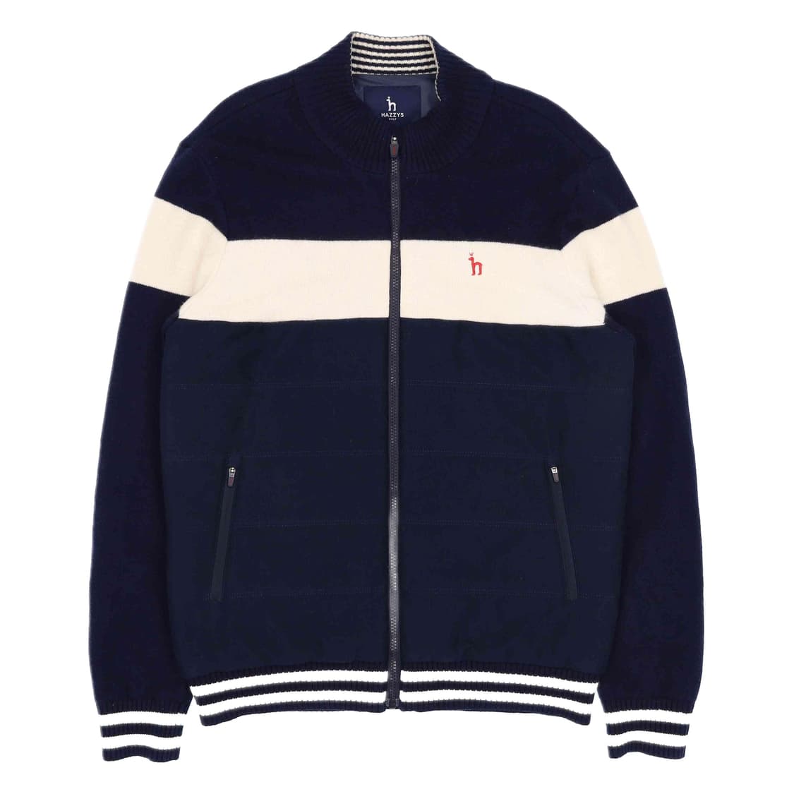 [105] 헤지스 남성 골프 방풍 패딩 모 니트 집업 자켓 N6848 상품이미지1