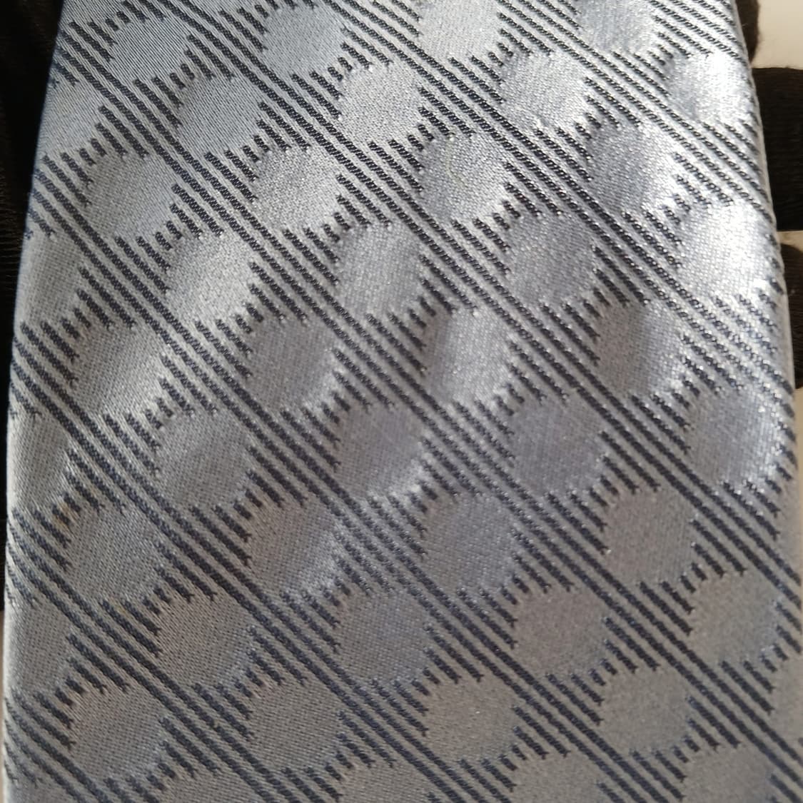 지방시 실크 블루 패턴 넥타이 8.5cm A+등급 A19487
 상품이미지8