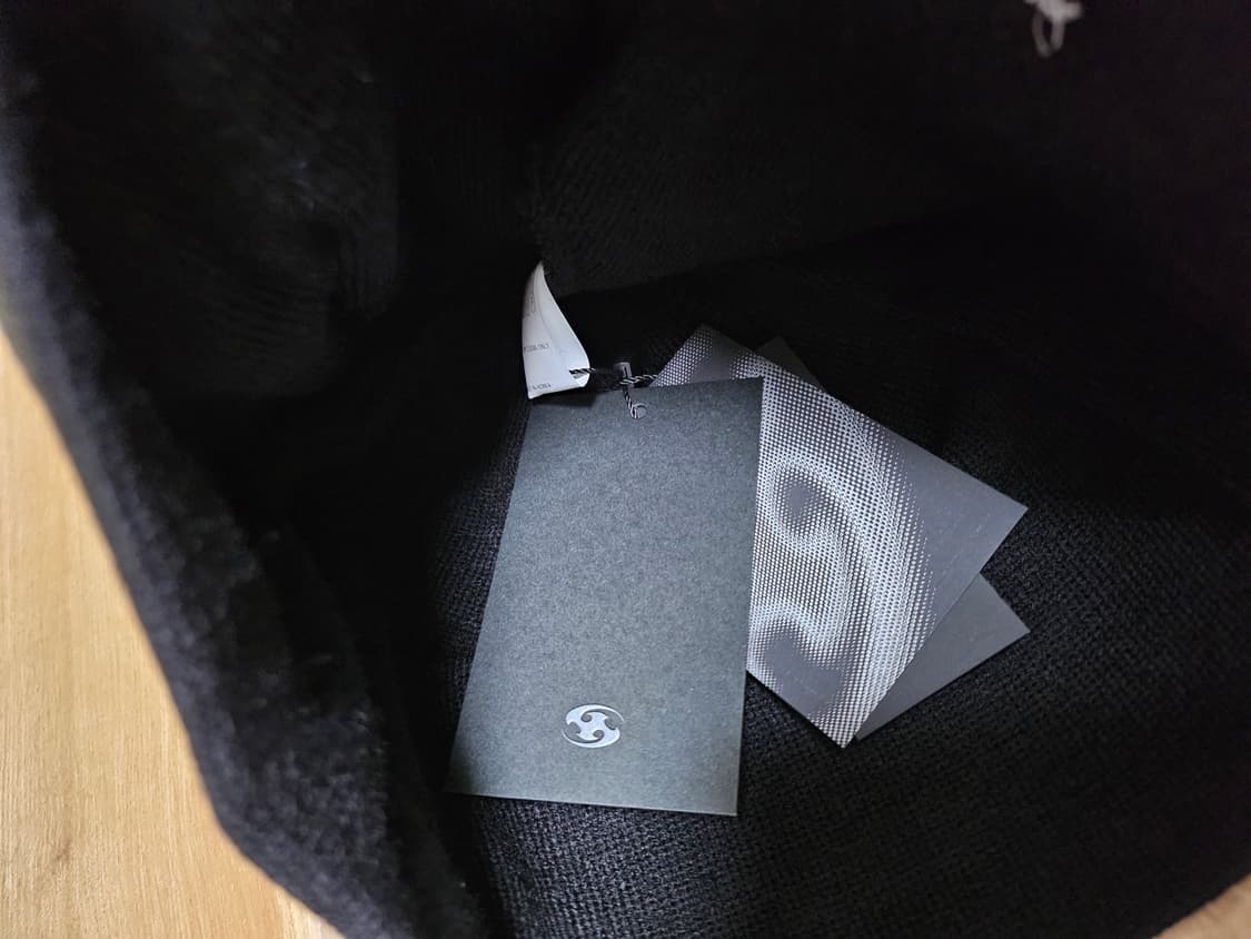 산산기어 비니 블랙 25ss 상품이미지3