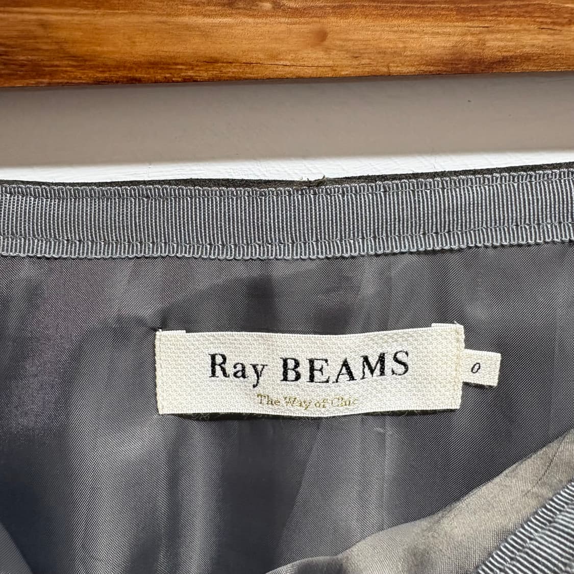 Ray BEAMS 스웨이드 미니 스커트  상품이미지2