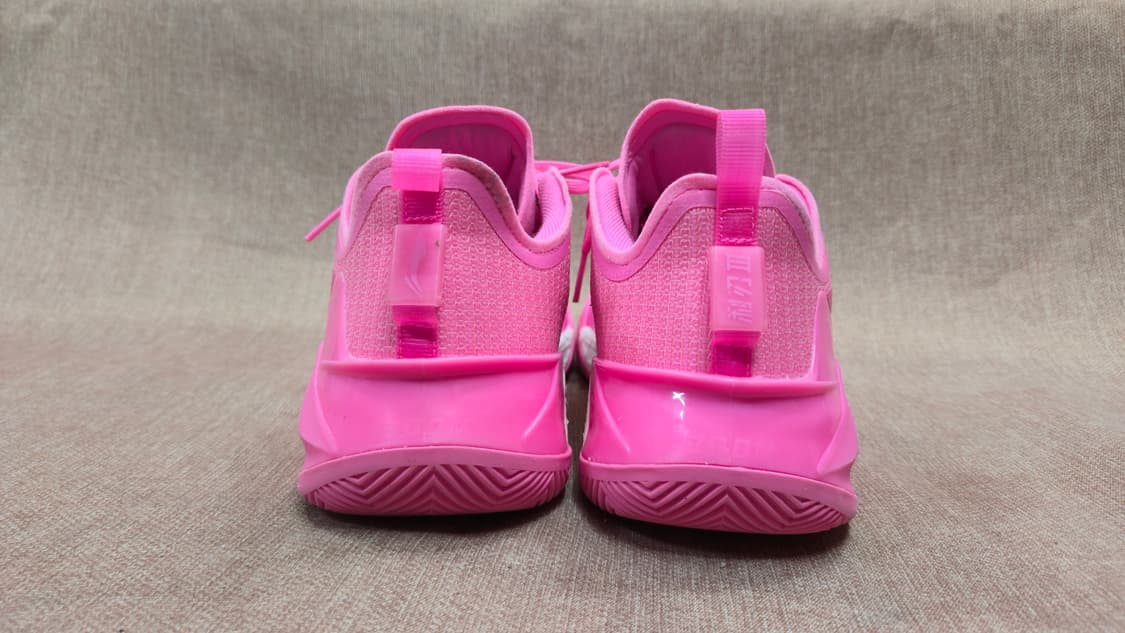 리닝 260mm-  리렌 3 V2 로우 네온 핑크 농구화 상품이미지5