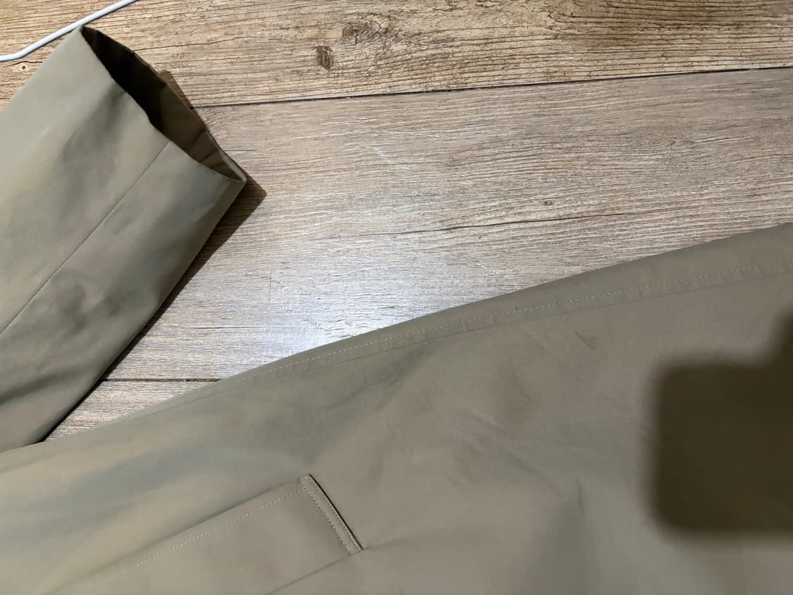 95-100) 80s 아쿠아스큐텀 트렌치코트 상품이미지9