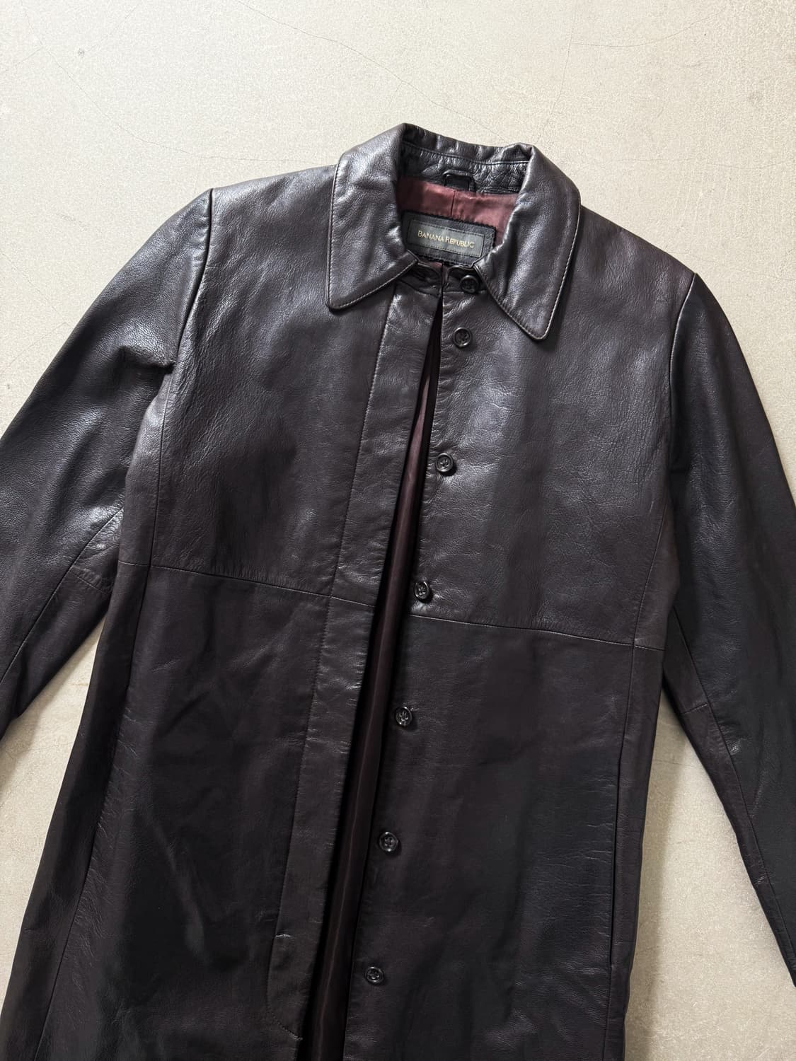 Banana Republic Women's Leather Coat 상품이미지7