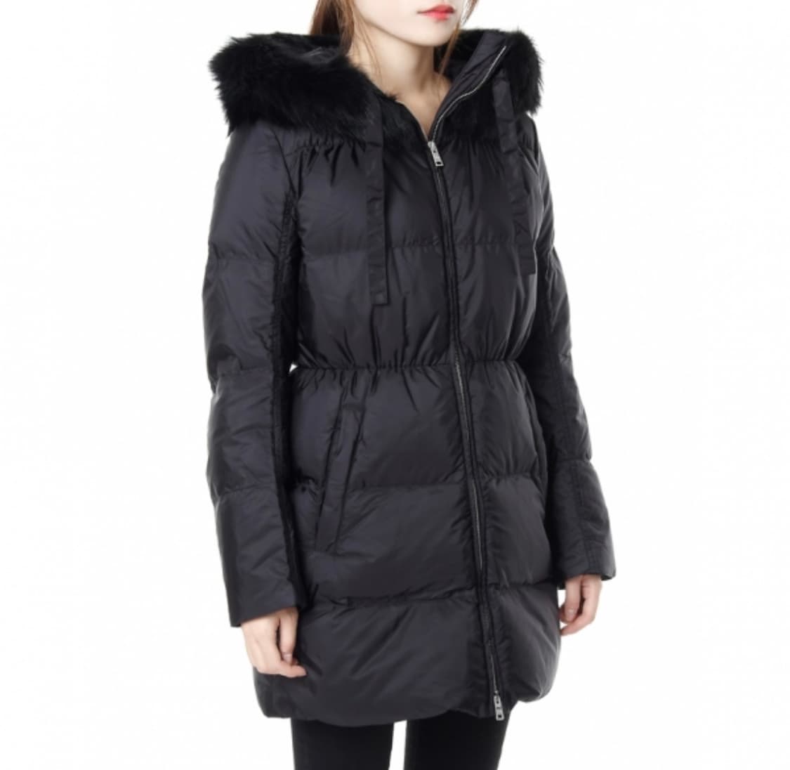 프라다 패딩 점퍼 블랙 42 상품이미지1