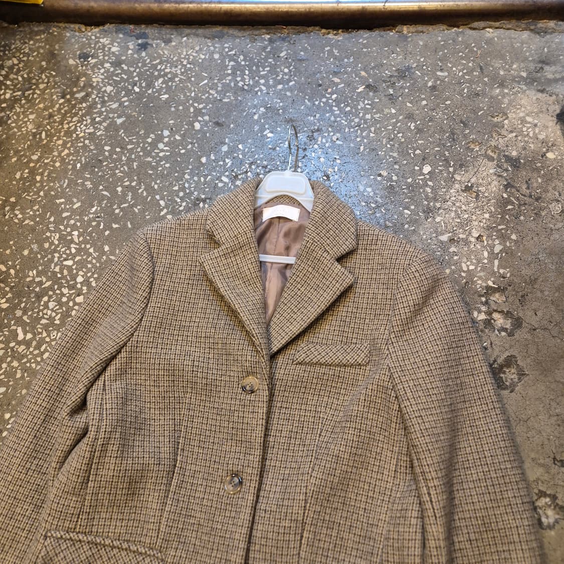 여성-FREE 울 체크블레이져  상품이미지6