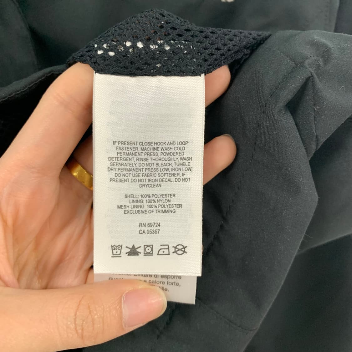 컬럼비아 블랙 윈드 바람막이 자켓 상품이미지5