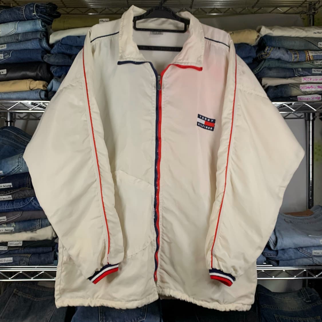 [L] 90's 타미힐피거 바람막이 상품이미지2