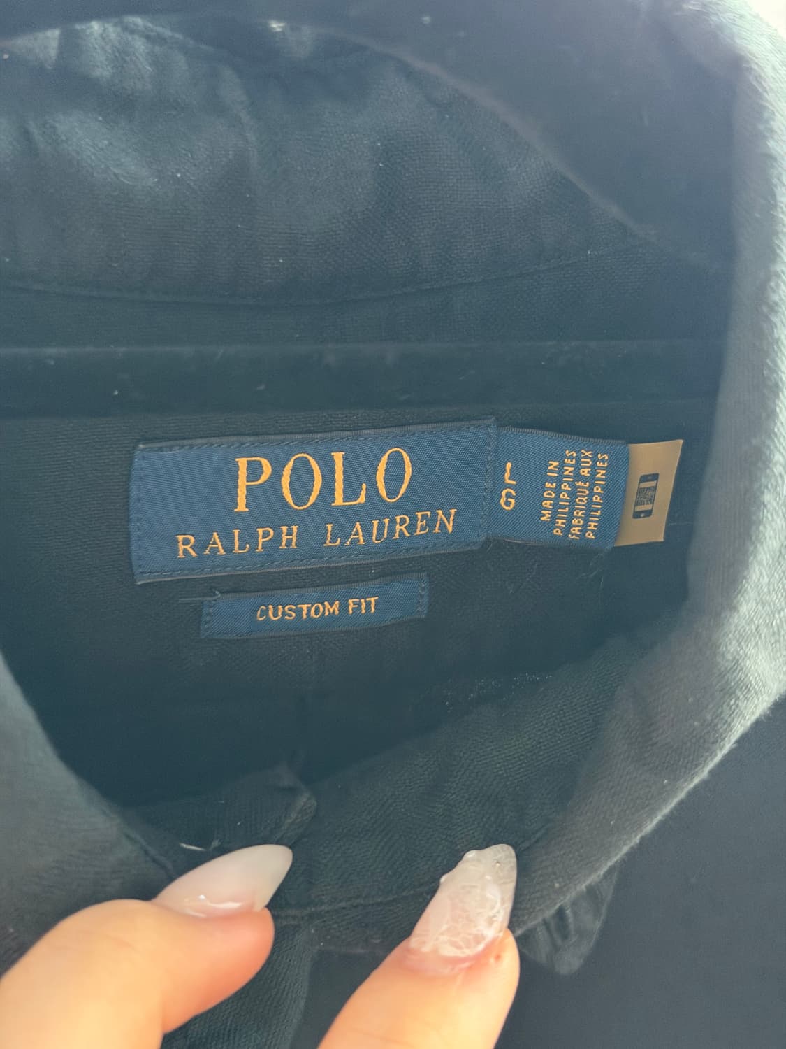 폴로 셔츠 블랙[L] 상품이미지3