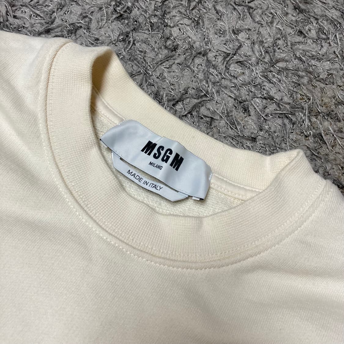 MSGM 로고 맨투맨 상품이미지3