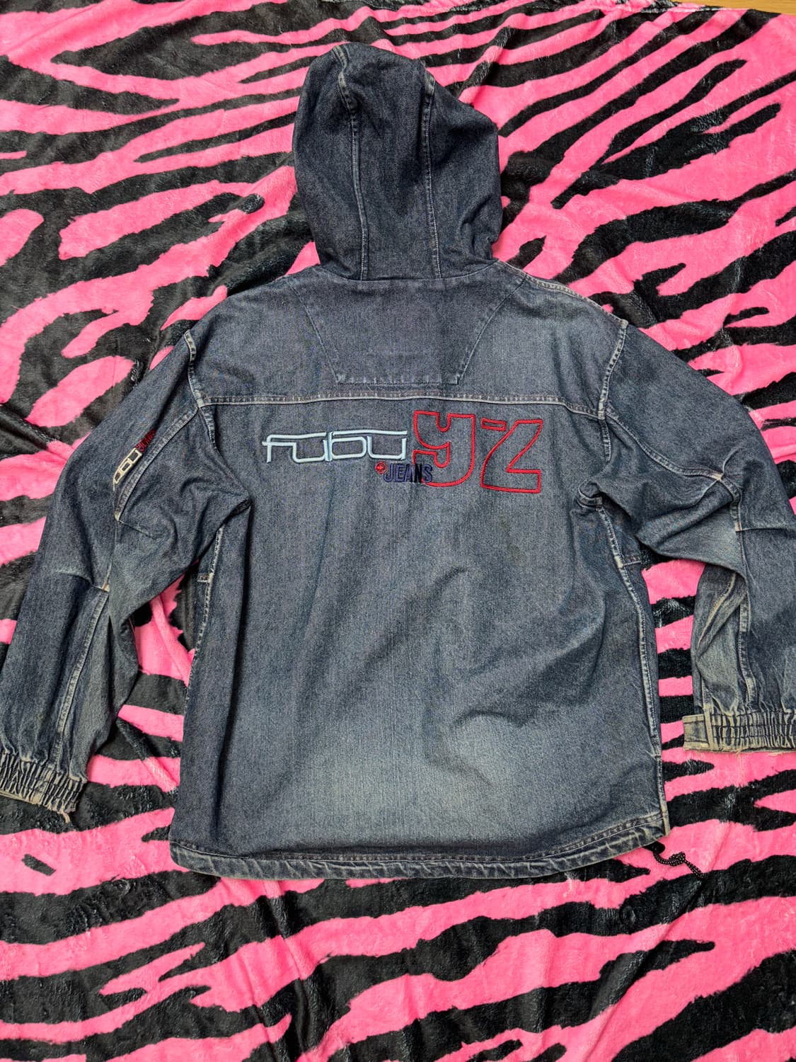Fubu 데님 후드 자켓 상품이미지5