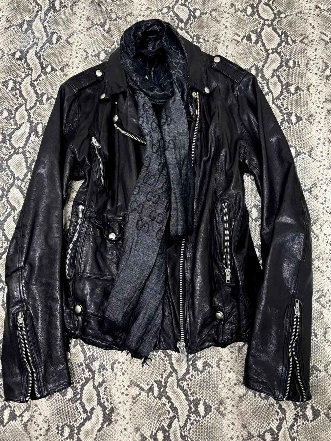 LambSkin Side Zip Jacket 상품이미지6