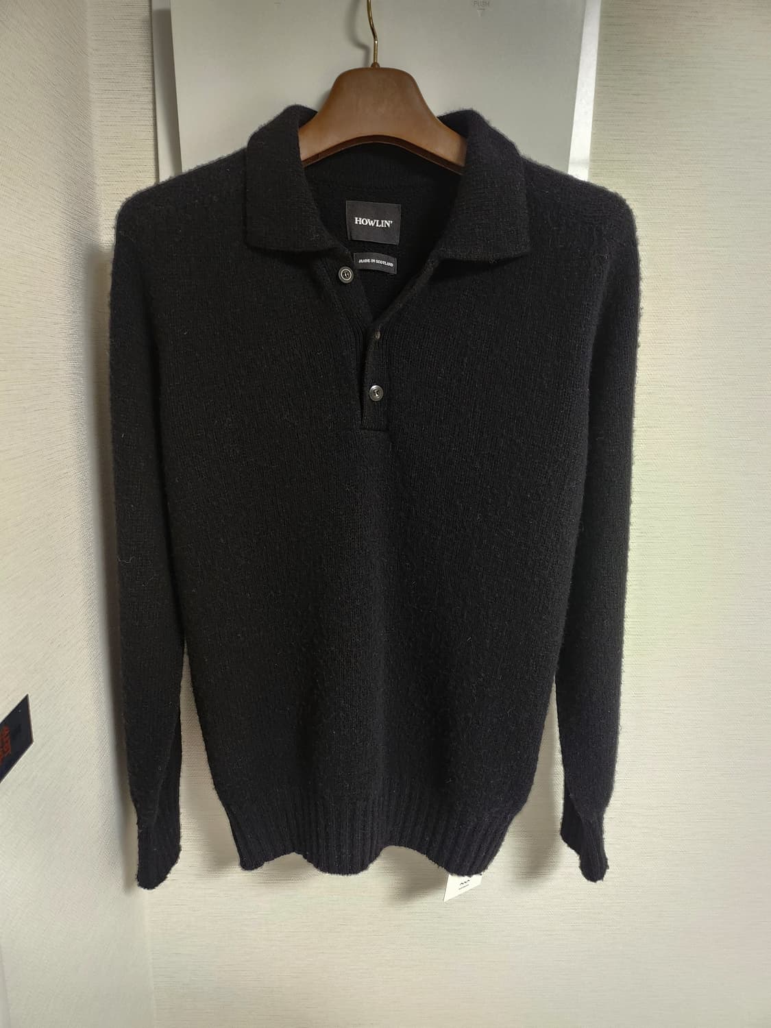 하울린 고스트프레셔 퓨어울 100% 카라니트 m 상품이미지1