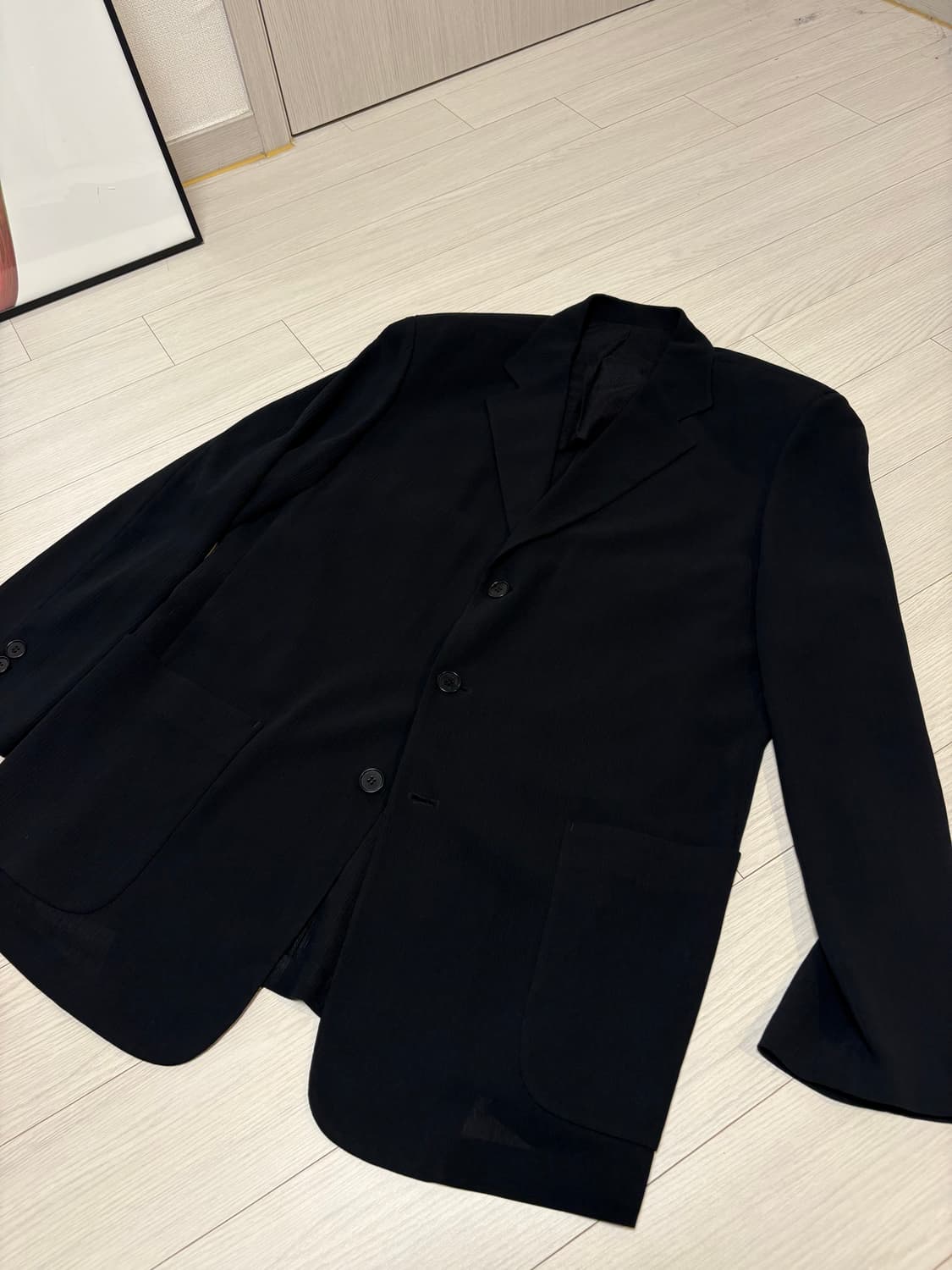 빈티지 플리츠 블레이저 100사이즈 상품이미지1