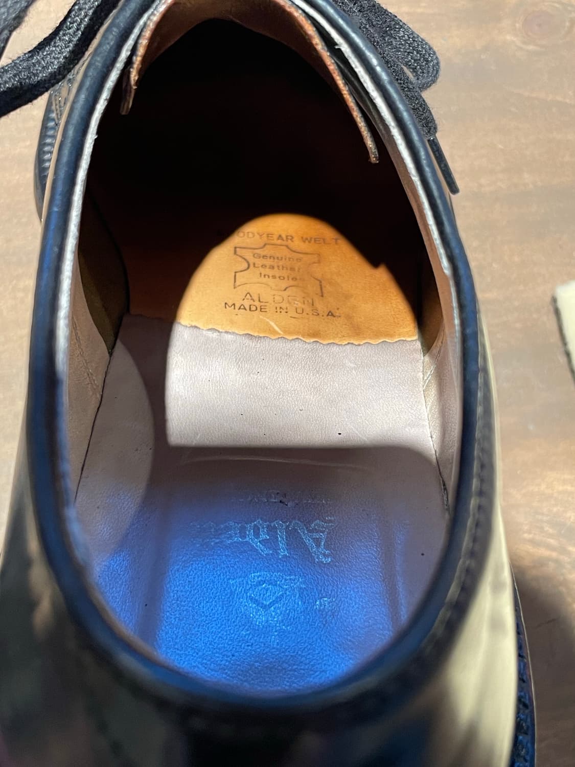 Alden 알든 코도반 플레인토 판매 rrl 상품이미지6