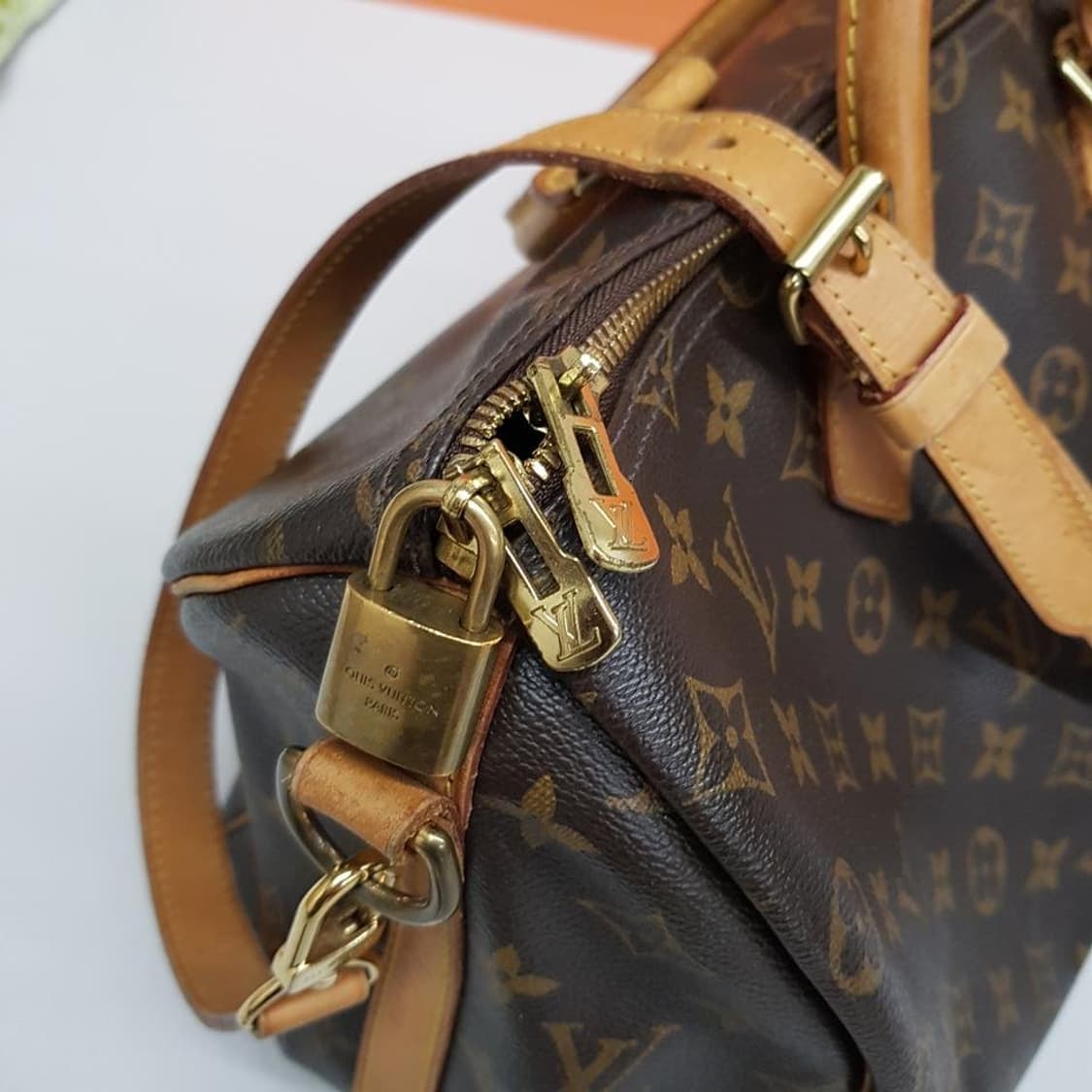 루이비통 모노그램 반둘리에 스피디 35 상품이미지5