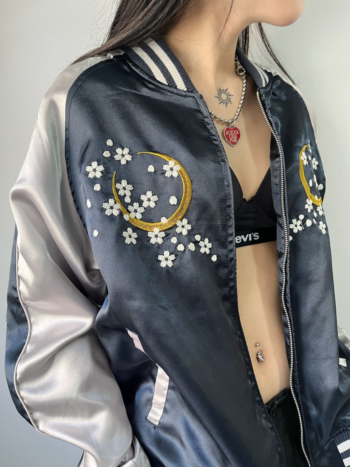 구미호 자수 스카잔 상품이미지4