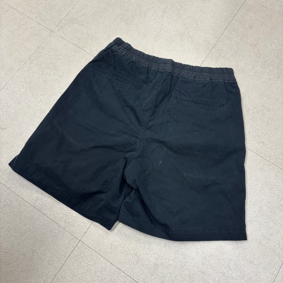 피어오브갓 블랙 코튼 나일론 하프팬츠 상품이미지4