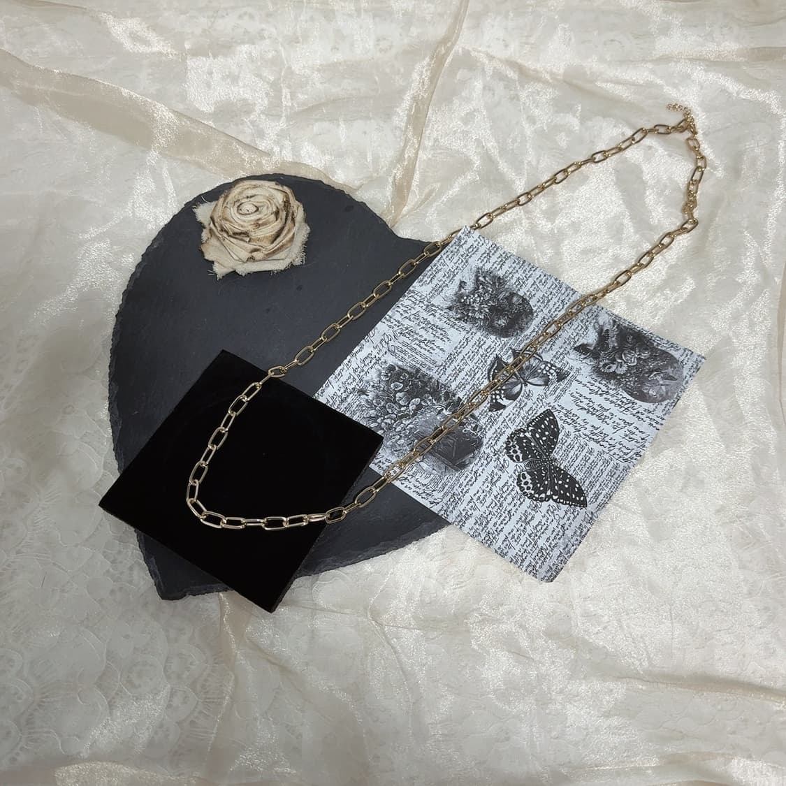 빈티지 체인 목걸이 상품이미지2