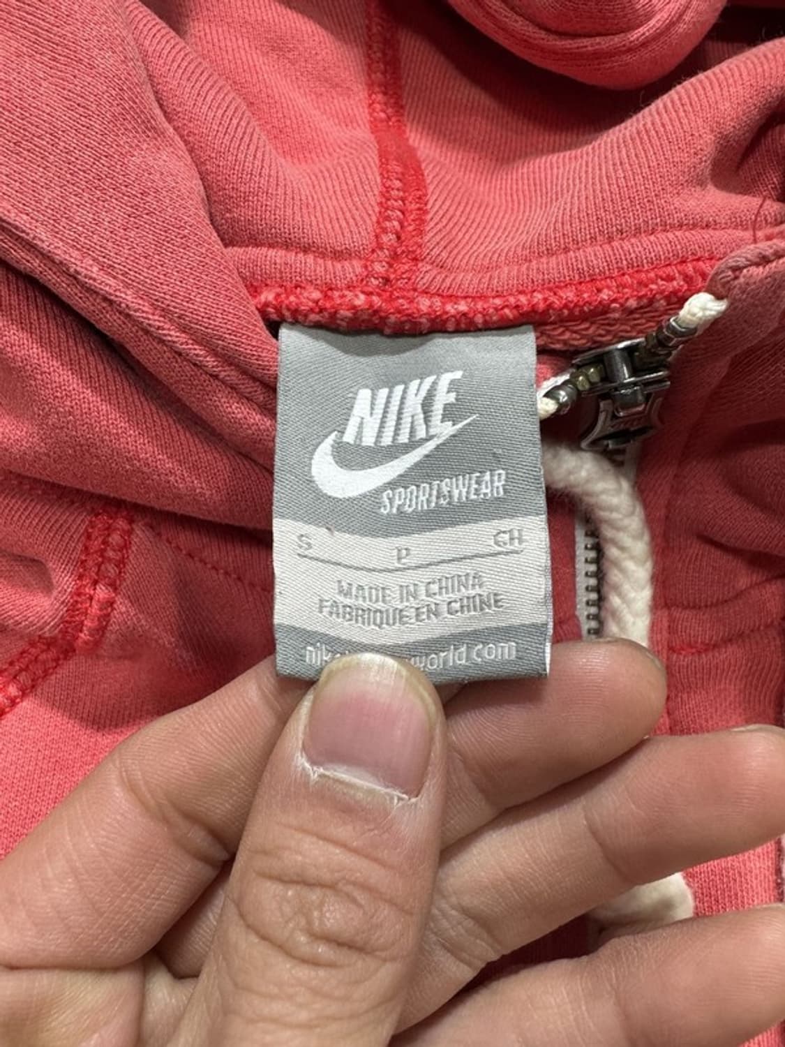 나이키 후드 집업 S 상품이미지5