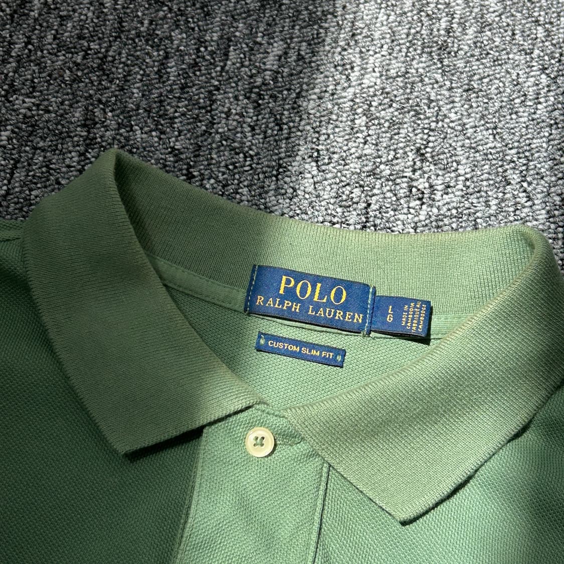 폴로 랄프로렌 빅포니 그린 반팔 PK 상품이미지5