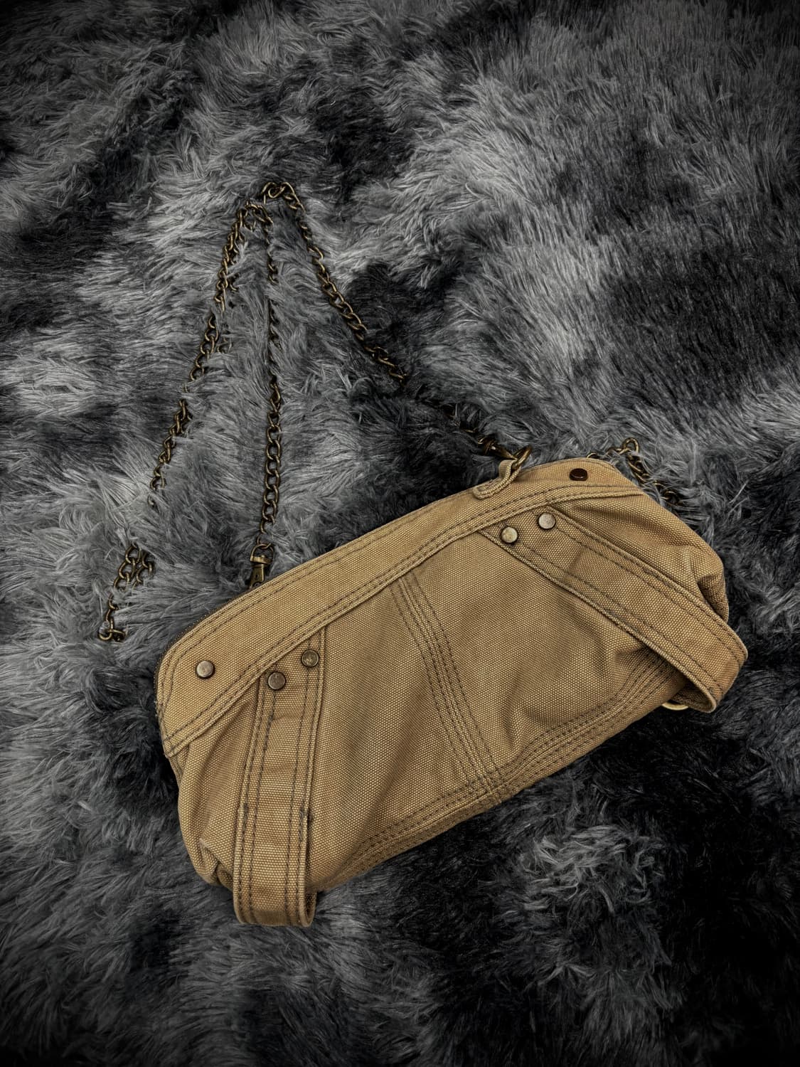 Diesel 아카이브 베이지 금장 크로스백 상품이미지2