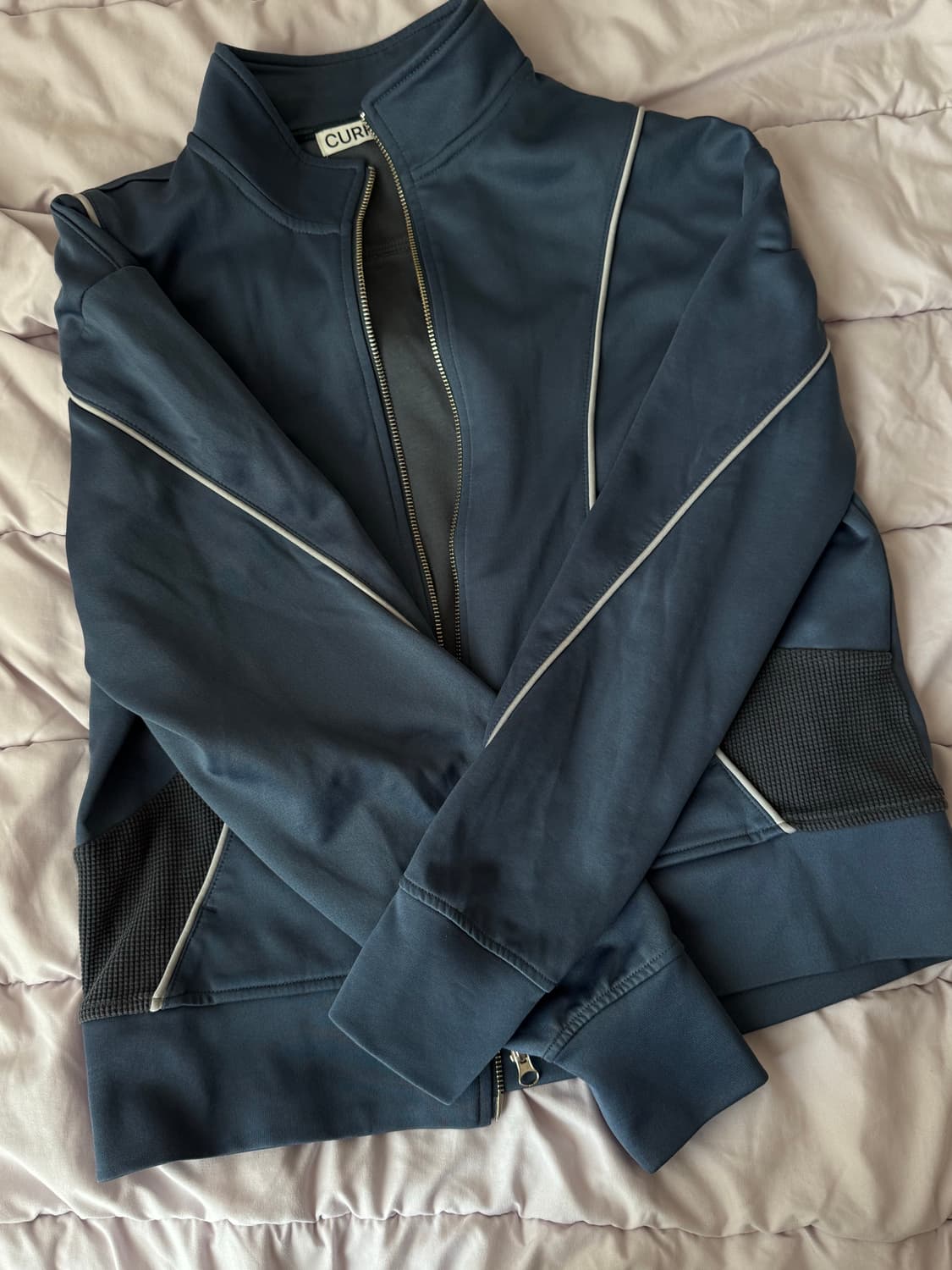 커렌트 ASSYMETRIC JERSEY ZIP UP 상품이미지3