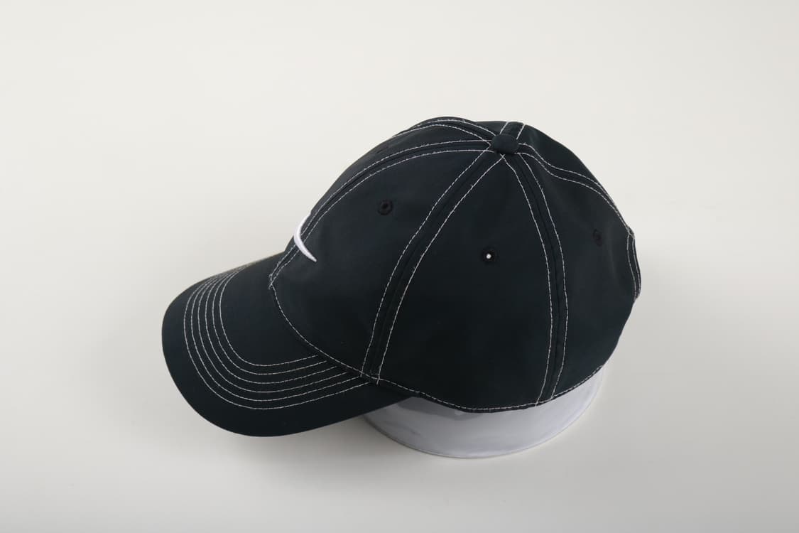 00's 나이키 스우시 나일론 화이트스티치 볼캡 모자 상품이미지3