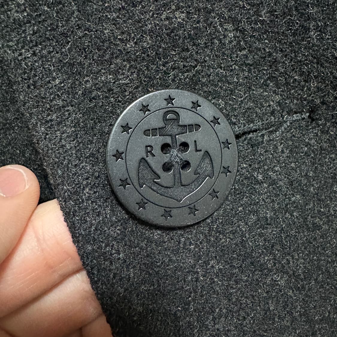 (민트급) 폴로 랄프로렌 울 피코트 / 차콜, M 상품이미지5