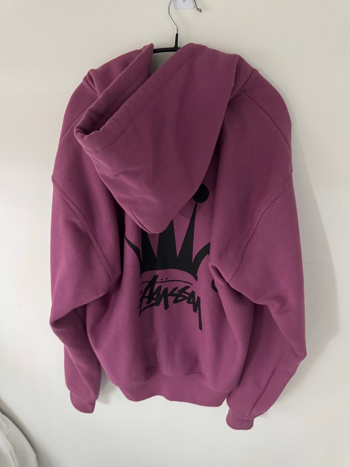 Stussy 스투시 리갈 크라운 후드집업 베리 상품이미지1