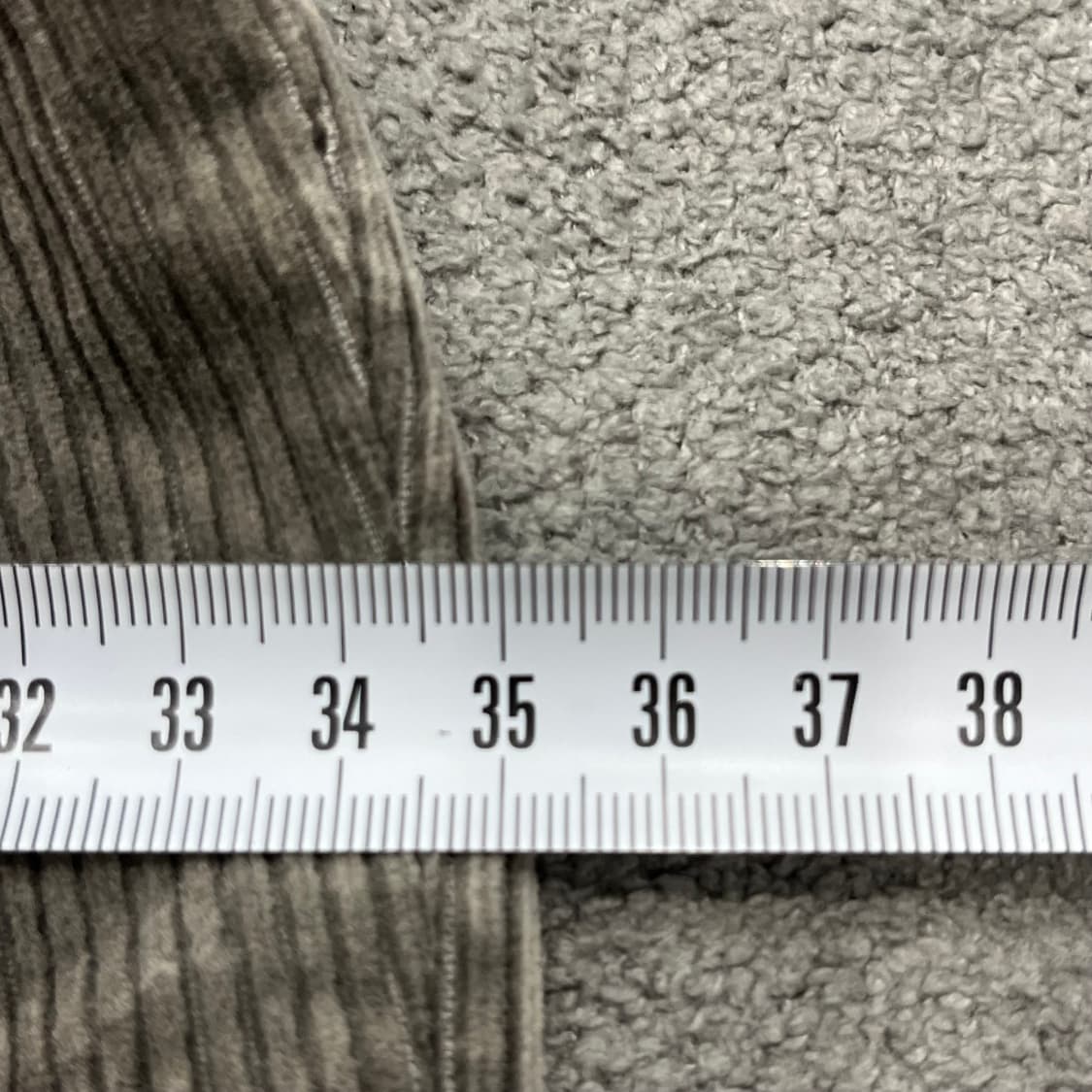 34 입생로랑 뿌르옴므 그레이 코듀로이 팬츠 상품이미지9