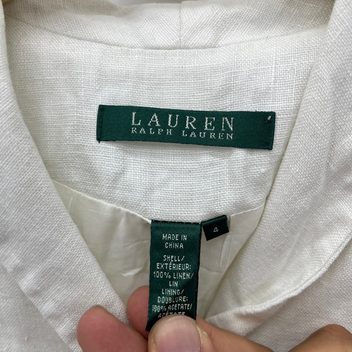 [Lauren Ralph Lauren] 랄프로렌 린넨 자켓 상품이미지5