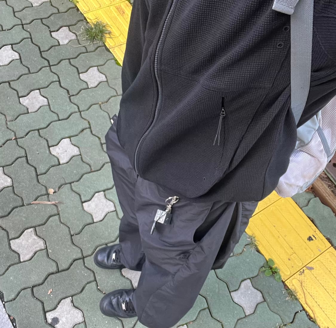 산산기어 서킷 후디 블랙 상품이미지2