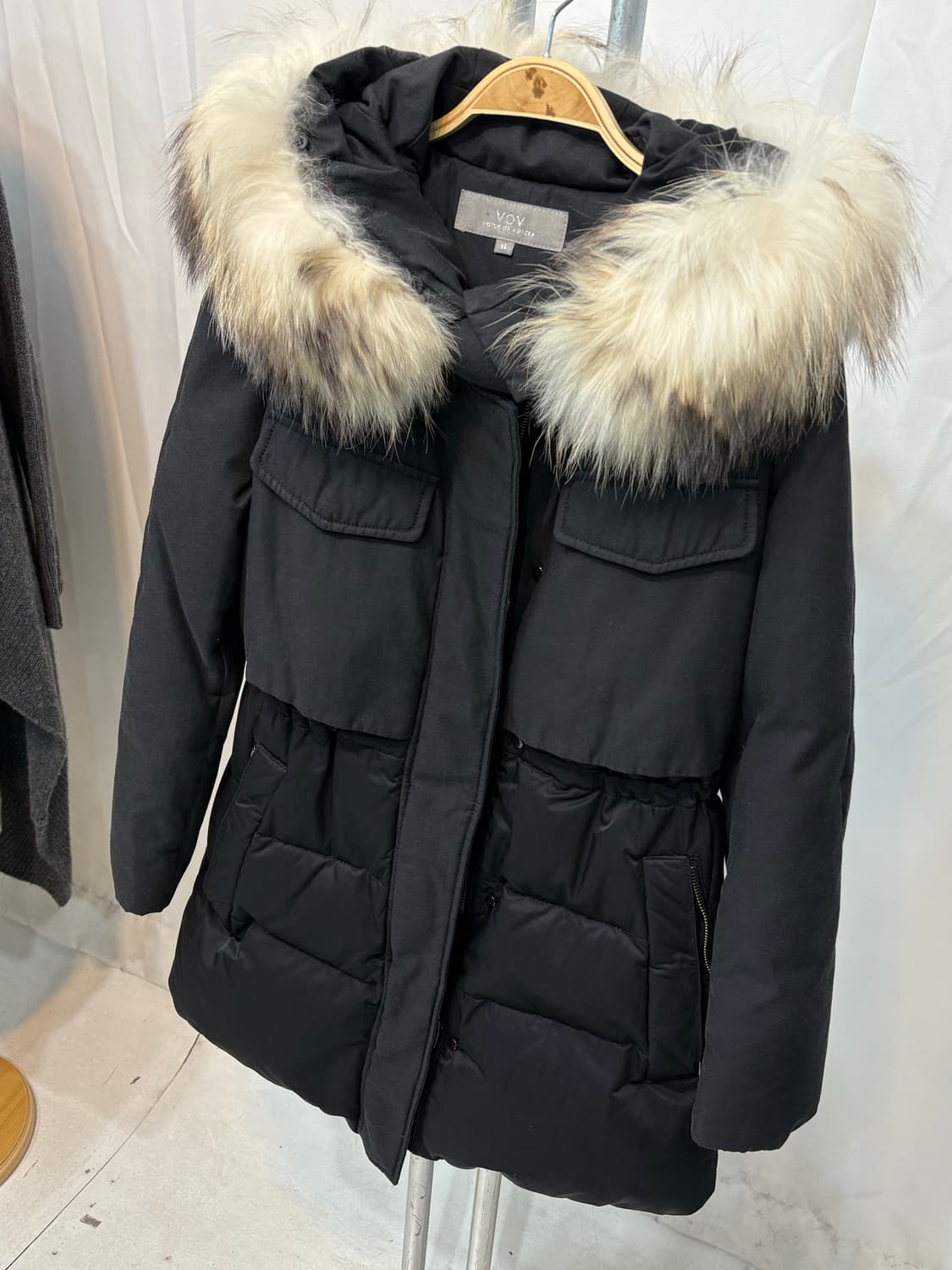 보브 여성 퍼 패딩 55 상품이미지2