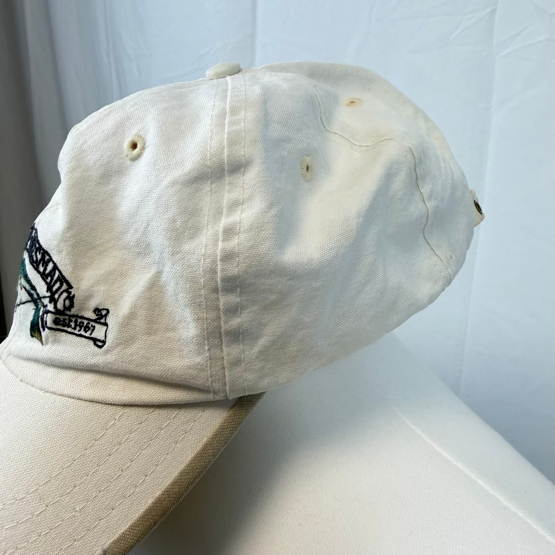 Polo]90s 폴로 랄프로렌 스포츠맨 피쉬 볼캡 OS 상품이미지3