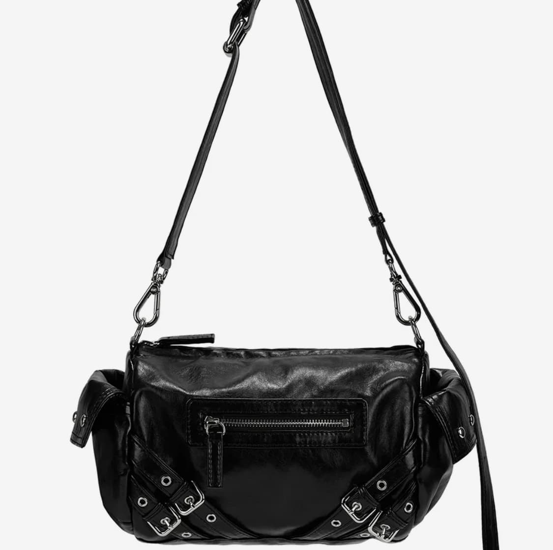 STUD POCKET BAG IN BLACK 다이닛 스터드 상품이미지1